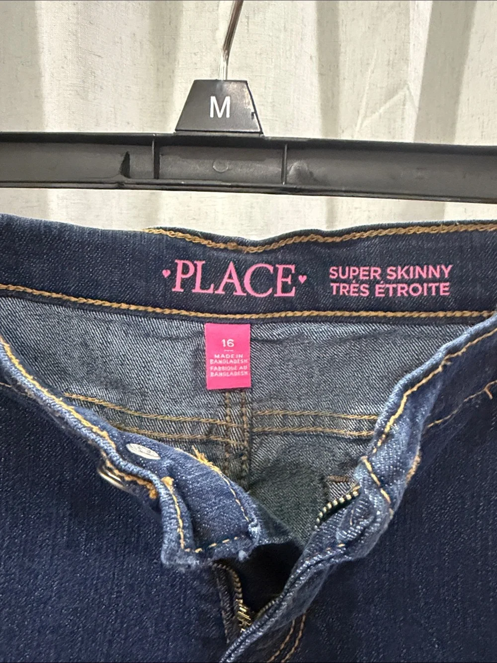 Super Skinny Dark Blue junior Jeans